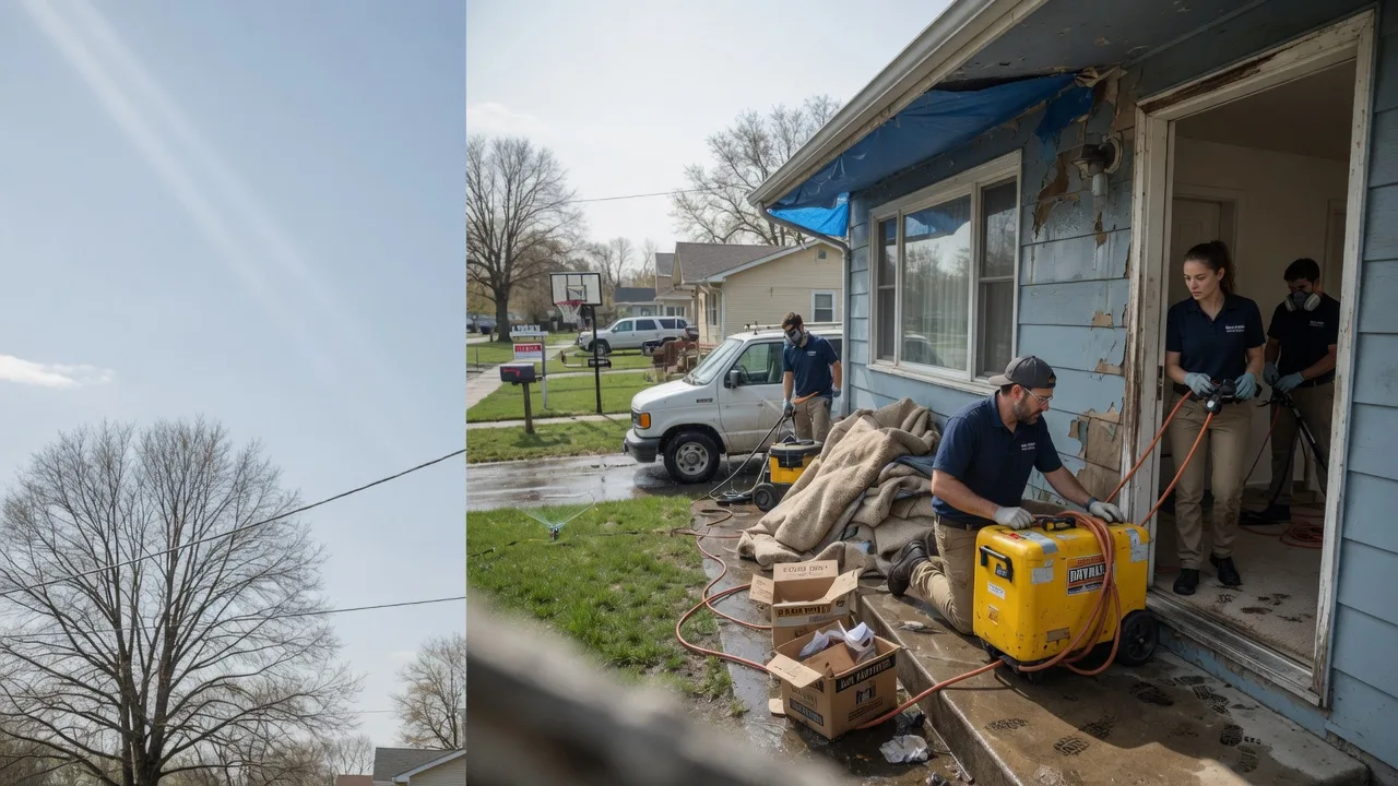 Basement Flood Cleanup in Vestaburg, MI near me